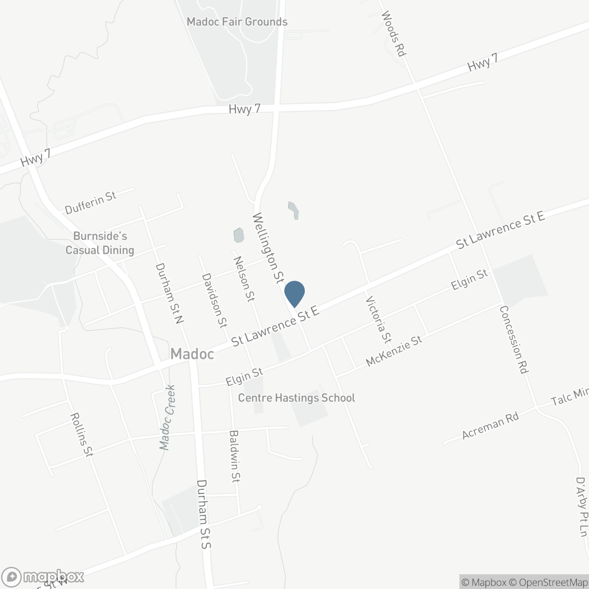 15 WELLINGTON STREET N, Madoc, Ontario K0K 2K0